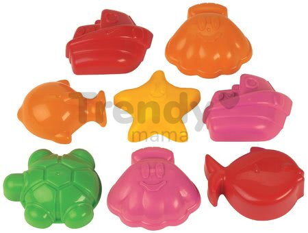 Formičky do piesku Écoiffier 9 dielov od 18 mes