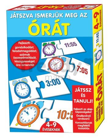 Náučná hra Hodiny Dohány 32 ks od 4 rokov
