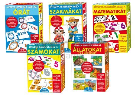 Náučná hra Zvieratá a mláďatá Dohány 32 ks