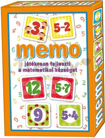 Pexeso s matematikou Memo hra Dohány 32 ks