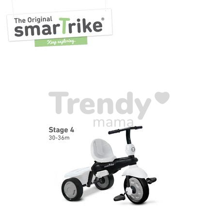 Trojkolka Glow Touch Steering 4v1 Black&White smarTrike čierno-biela od 10 mes