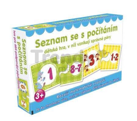Náučná spoločenská hra Zoznám sa s počtami Dohány maďarská verzia