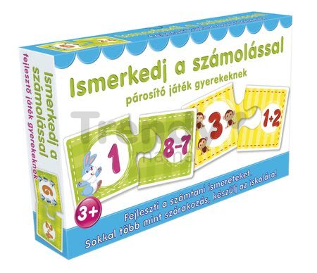 Náučná spoločenská hra Zoznám sa s počtami Dohány maďarská verzia