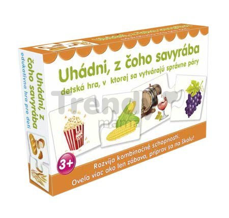 Náučná spoločenská hra Uhádni, z čoho sa vyrába Dohány 4 jazykové verzie