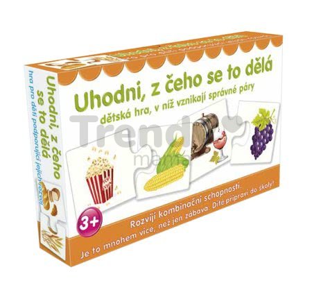 Náučná spoločenská hra Uhádni, z čoho sa vyrába Dohány 4 jazykové verzie