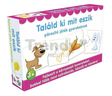 Náučná spoločenská hra Uhádni, kto sa čím živí Dohány 4 jazykové verzie