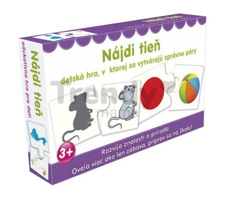 Náučná spoločenská hra Nájdi tieň Dohány 4 jazykové verzie