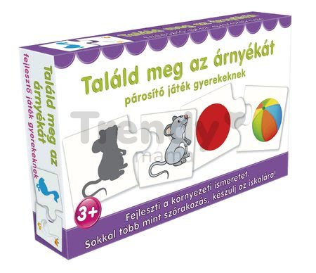 Náučná spoločenská hra Nájdi tieň Dohány 4 jazykové verzie