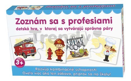 Náučná spoločenská hra Zoznám sa s povolaniami Dohány slovenská verzia