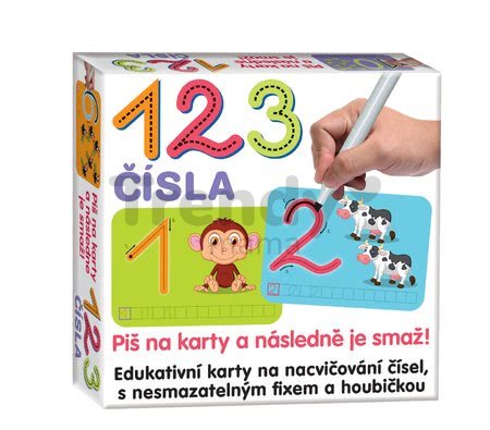 Náučná hra Čísla 123 Dohány (jazykove verzie SR, CR, HU, RO) od 3 rokov