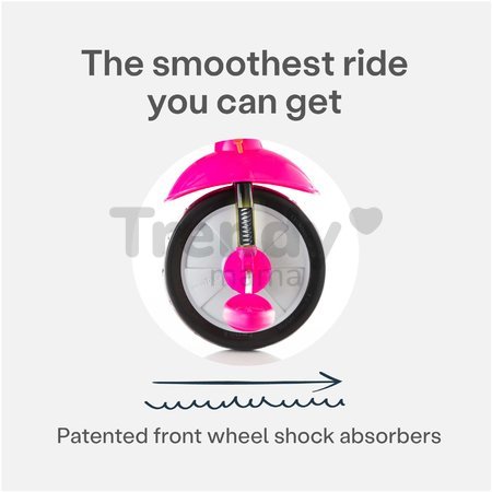 Trojkolka SWING DLX 4v1 Pink TouchSteering smarTrike s tlmičom a voľnobehom + UV filter ružová od 10 mes