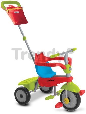 Trojkolka Joy Touch Steering smarTrike so slnečníkom a batohom multicolor od 10 mes