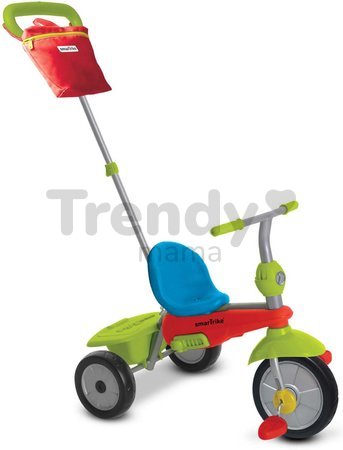 Trojkolka Joy Touch Steering smarTrike so slnečníkom a batohom multicolor od 10 mes