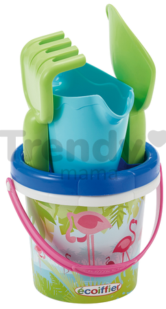 Vedro set do piesku Écoiffier 5 dielov (výška 16 cm) od 18 mes