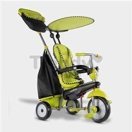 Trojkolka Glow Touch Steering 4v1 Black&Green smarTrike zeleno-čierna od 10 mes