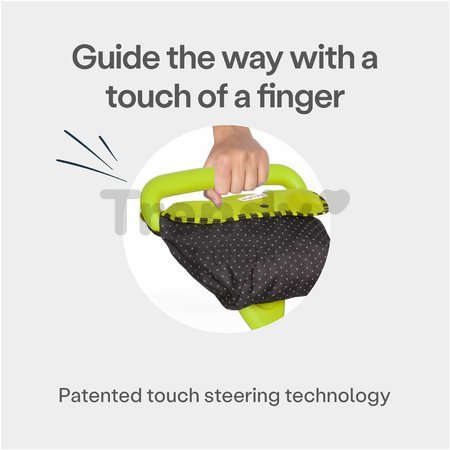 Trojkolka Glow Touch Steering 4v1 Black&Green smarTrike zeleno-čierna od 10 mes