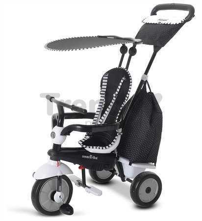 Trojkolka Glow Touch Steering 4v1 Black&White smarTrike čierno-biela od 10 mes