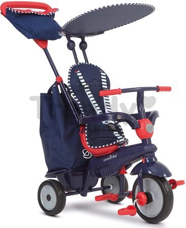 Trojkolka Shine 4v1 Blue&Red Touch Steering smarTrike modro-červená od 10 mes