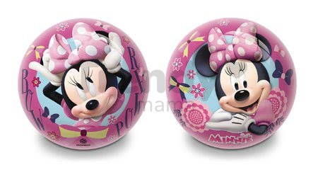 Rozprávková lopta Minnie Mondo gumená 23 cm