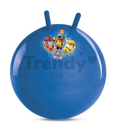 Lopta na skákanie s uškami Kangaroo Paw Patrol Mondo 50 cm modrá