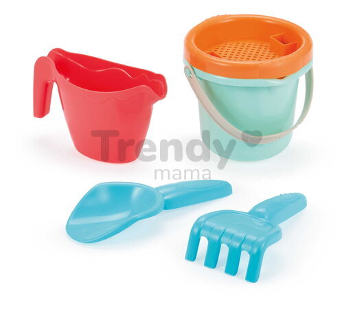 Vedro set Junior Bucket Summer Écoiffier výška 15 cm s krhličkou 5 dielov od 18 mes