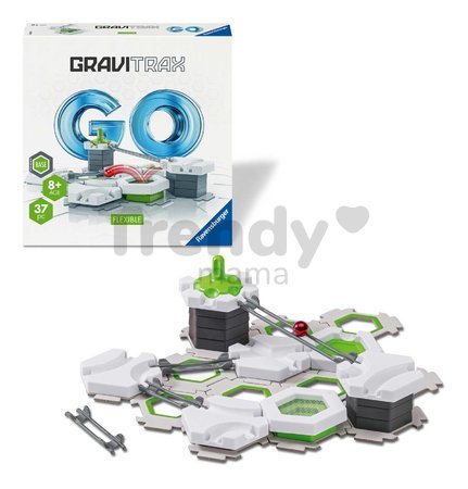 Guľôčková dráha Go Flexible GraviTrax 37 dielikov s trampolínou od 8 rokov