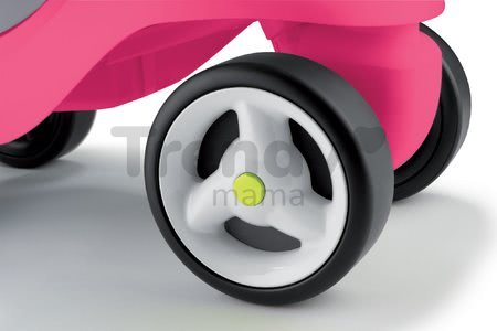 Odrážadlo Bubble Go 2v1 Smoby so slnečníkom a elektronickým volantom ružovo-zelené od 6 mes