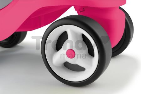 Odrážadlo Bubble Go 2v1 Smoby so slnečníkom a elektronickým volantom ružovo-zelené od 6 mes