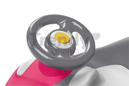 Odrážadlo Bubble Go 2v1 Smoby so slnečníkom a elektronickým volantom ružovo-zelené od 6 mes