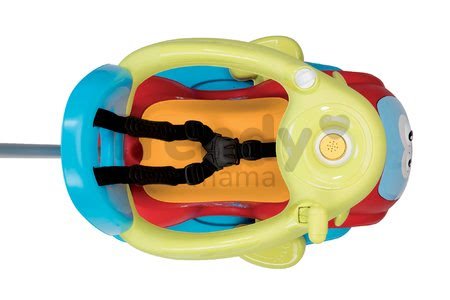 Odrážadlo s hojdačkou Maestro III Balade Smoby s elektronickým volantom červeno-modré od 6 mes