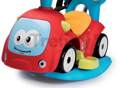 Odrážadlo s hojdačkou Maestro III Balade Smoby s elektronickým volantom červeno-modré od 6 mes