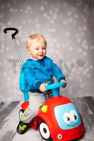 Odrážadlo s hojdačkou Maestro III Balade Smoby s elektronickým volantom červeno-modré od 6 mes