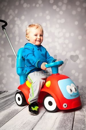 Odrážadlo s hojdačkou Maestro III Balade Smoby s elektronickým volantom červeno-modré od 6 mes