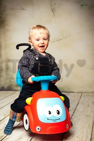 Odrážadlo s hojdačkou Maestro III Balade Smoby s elektronickým volantom červeno-modré od 6 mes