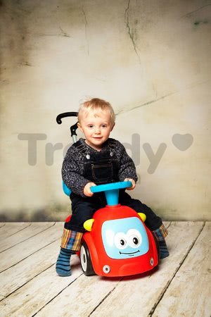 Odrážadlo s hojdačkou Maestro III Balade Smoby s elektronickým volantom červeno-modré od 6 mes