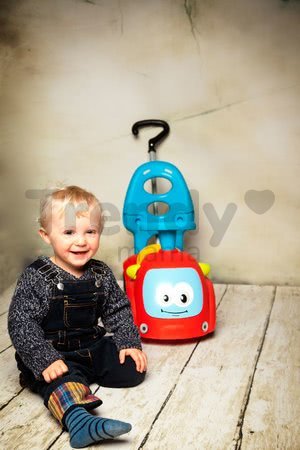 Odrážadlo s hojdačkou Maestro III Balade Smoby s elektronickým volantom červeno-modré od 6 mes