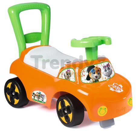 Odrážadlo auto 44 Cats Smoby s úložným priestorom pod sedadlom od 10 mes