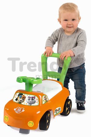Odrážadlo auto 44 Cats Smoby s úložným priestorom pod sedadlom od 10 mes