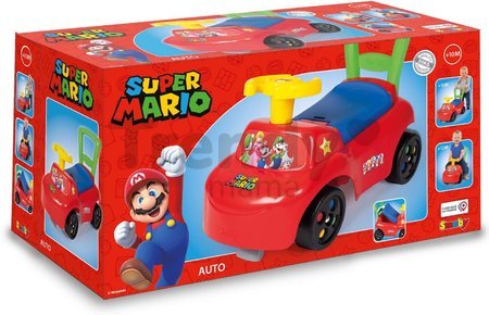 Odrážadlo a chodítko Super Mario Smoby s opierkou a úložným priestorom od 10 mes