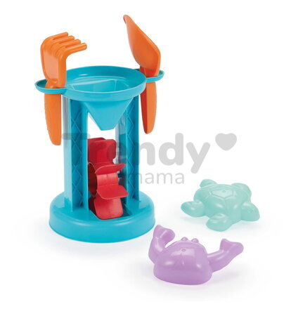 Mlyn s formičkami Summer Écoiffier 5 dielov výška 26 cm od 18 mes