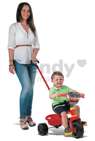 Trojkolka Autá 3 Be Move Smoby s vodiacou tyčou od 15 mes