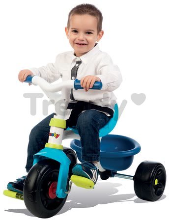 Trojkolka Be Fun Blue Smoby modro-zelená od 15 mes