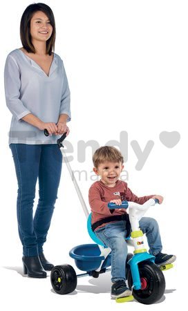 Trojkolka Be Fun Blue Smoby modro-zelená od 15 mes