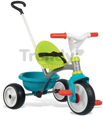 Trojkolka Be Move Blue Smoby s EVA gumenými kolesami a voľnobehom modrá od 15 mes
