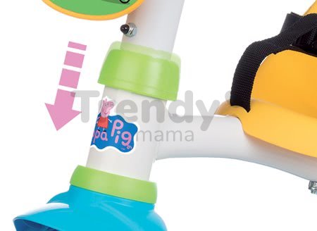 Trojkolka Prasiatko Peppa Pig Be Move Confort Smoby s rúčkou a ohrádkou od 10 mes