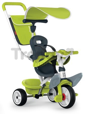 Trojkolka Baby Balade Blue Smoby s EVA kolesami zelená od 10 mes