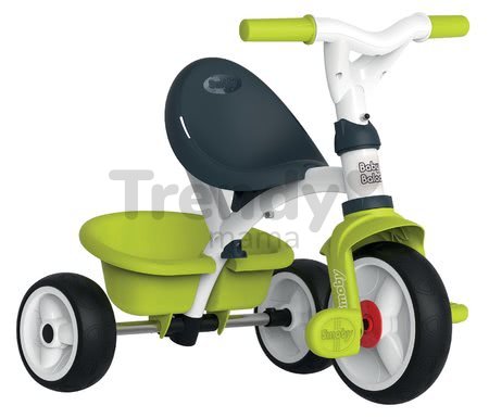 Trojkolka Baby Balade Blue Smoby s EVA kolesami zelená od 10 mes