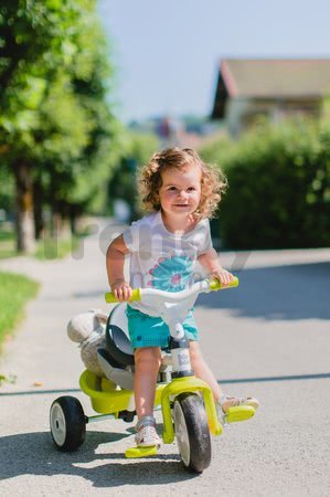 Trojkolka Baby Balade Blue Smoby s EVA kolesami zelená od 10 mes