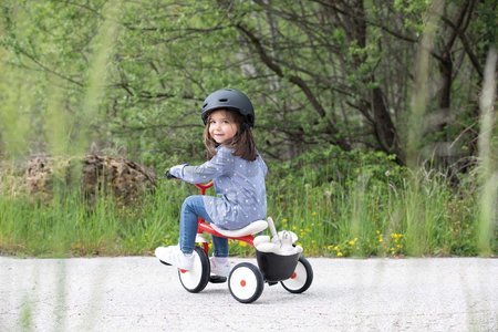 Trojkolka a odrážadlo Retro Rookie Trike Smoby ultraľahká s pedálmi a tichými gumenými kolesami od 24 mes