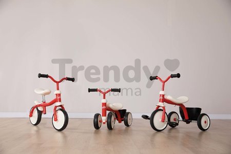 Trojkolka a odrážadlo Retro Rookie Trike Smoby ultraľahká s pedálmi a tichými gumenými kolesami od 24 mes